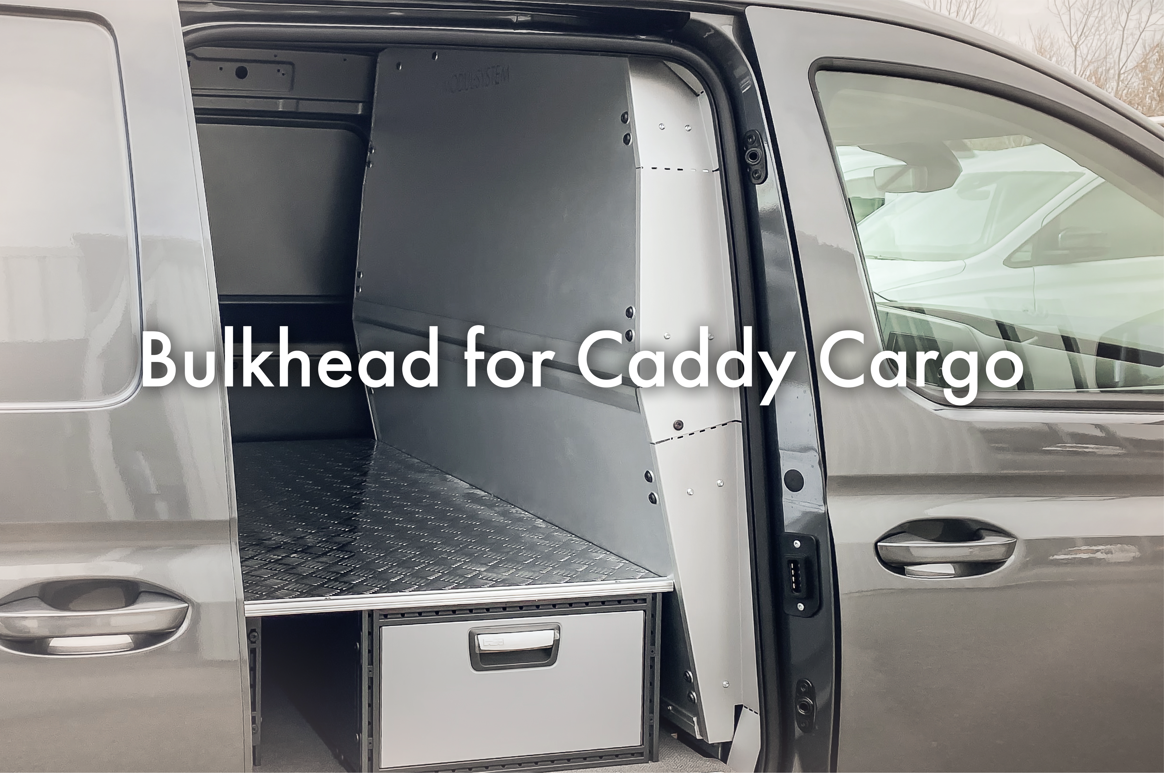 Tussenschot voor Caddy Cargo