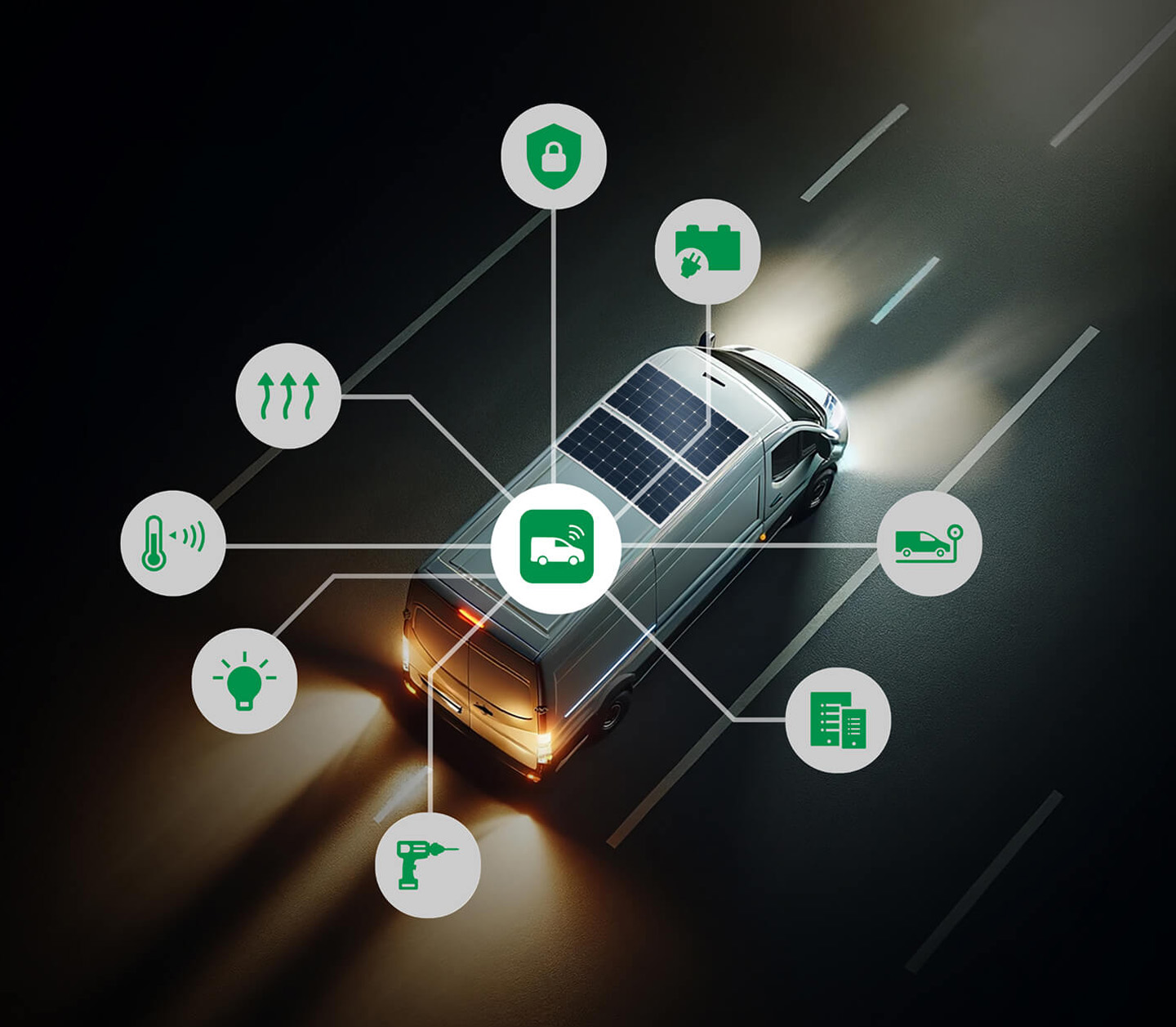 How does fleet management software improve sustainability?